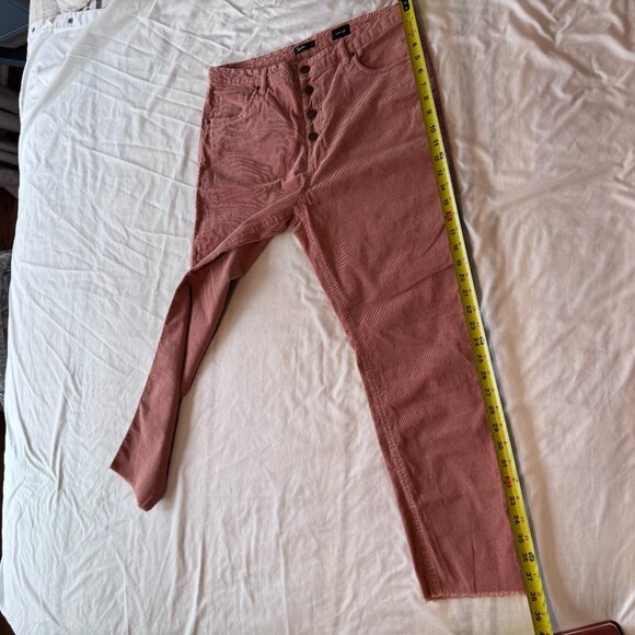 Supplies by Union Bay High Rise Corduroy Cropped Jeans Size 14 EUC - Picture 10 of 11